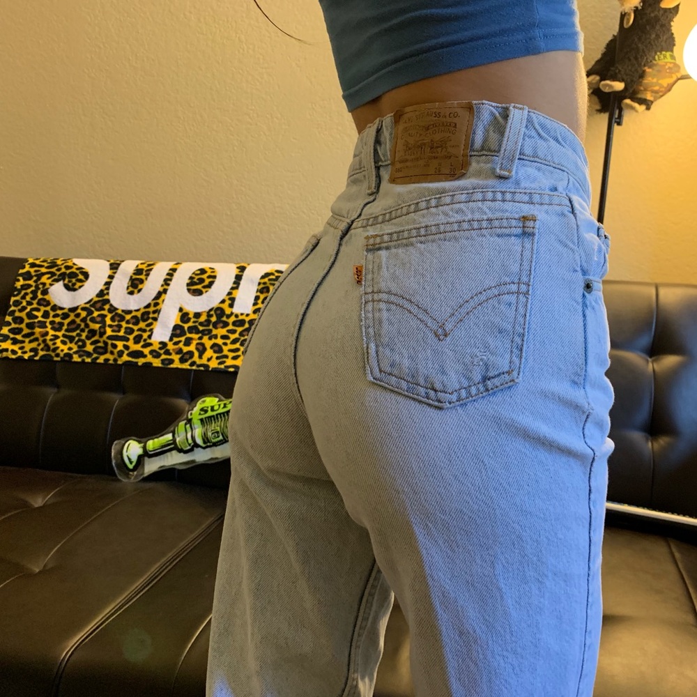 Vintage high waisted Levi’s jeans